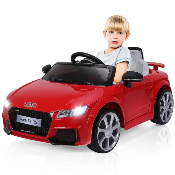 12V Speelgoedauto Kinderauto Met 2 Motoren En MP3 En Muziek 104 X 63,5 X 45,5 Cm Rood