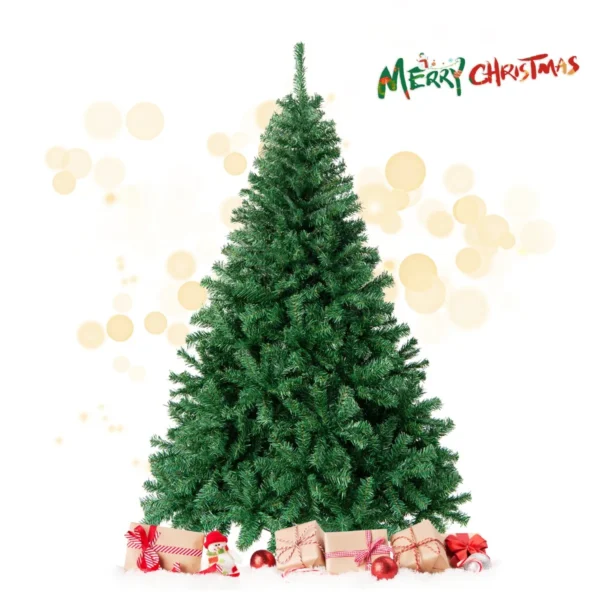 180cm Kunstkerstboom Dennenboom Kerstboom Met 1000 PVC Dennennaalden Groen