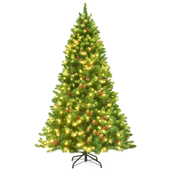 200cm Kunstkerstboom Spar Met 1100 Takken & Premium Kunstboom Groen
