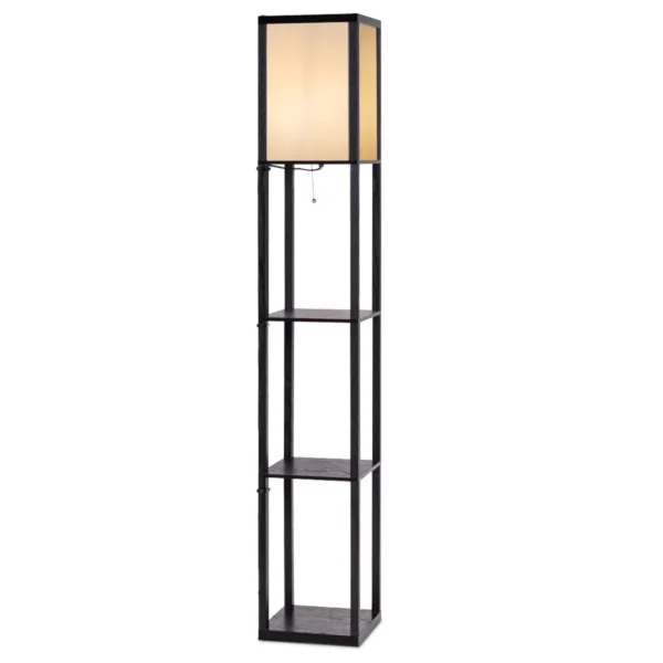 3-Laags Vloerlamp Plank Moderne Vloerlamp Vloerlamp Hout