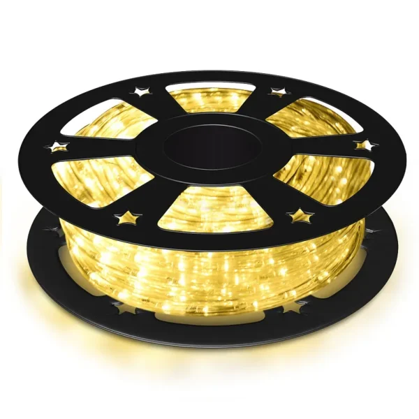 30 M LED-Lichtslang Voor Buiten En Binnen Kerstverlichting Met 1080 LED's Kerstverlichting Decoratie Warm Wit
