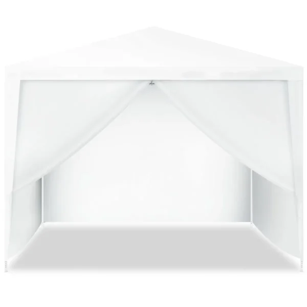 3x3M Tuinprieel Ontvangsttent Met 4 Afneembare Dekzeilen En Transparante Ramen Metalen Buizen Voor Feest Bruiloft BBQ