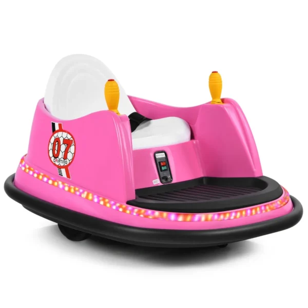 6V Kinderbotsauto Met Afstandsbediening 360 Graden Draai 57 X 75 X 42 Cm Roze