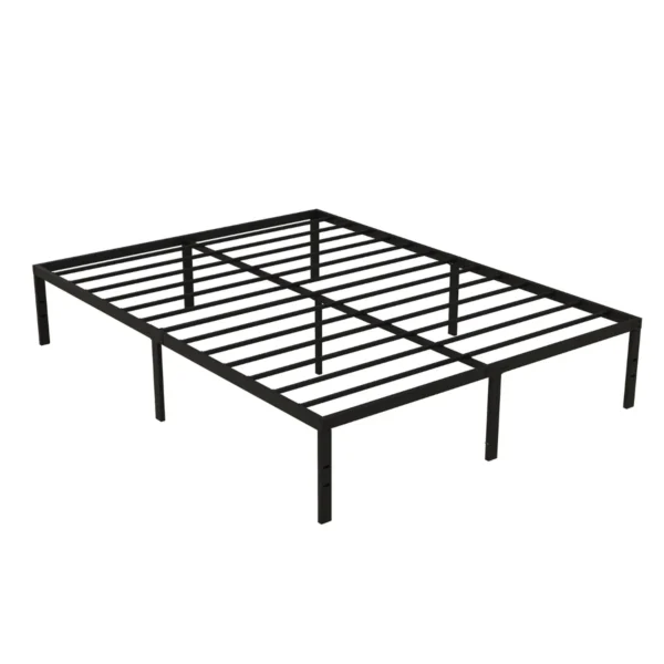 Bed 160 X 200 Cm Bedframe Van Metaal Bedframe Metalen Bed Tweepersoonsbed Hoogte 36 Cm Opbergruimte Onder Het Bed
