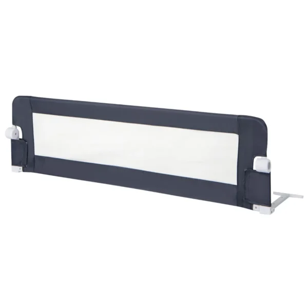 Bescherming Bedhekje Opklapbare Veiligheid Bedhek Voor Peuters Kinderen & Baby 150 X 40 X 42 Cm Grijs