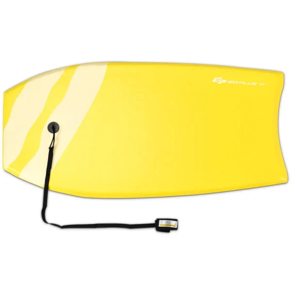 Bodyboard Lichtgewicht Bodyboard Met EPS-kern XPE-dek HDPE Gladde Bodem Hoogwaardige Riem En Verstelbaar Polskoord