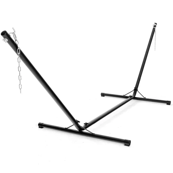 Hangmat Standaard Metalen Hangmat Standaard Tot 150kg Hangmathouder Zwart