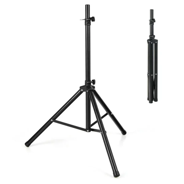Luidsprekerstatief PRO Universele Verstelbare Hoogte DJ Statief Luidspreker Standaard Instelbaar Van 97-183cm Zwart
