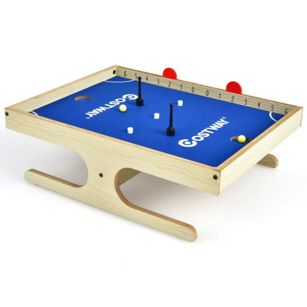 Magnetisch Minivoetbal Tafel Voor 2 Spelers Met 2 Ballen En 2 Sets Magnetische Handgrepen 2 Markeerstiften En 3 Koekjesmagneten