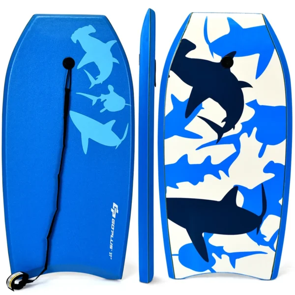Sup Board Kids Bodyboard Surfboard Blauw 104 X 52 X 6 Cm