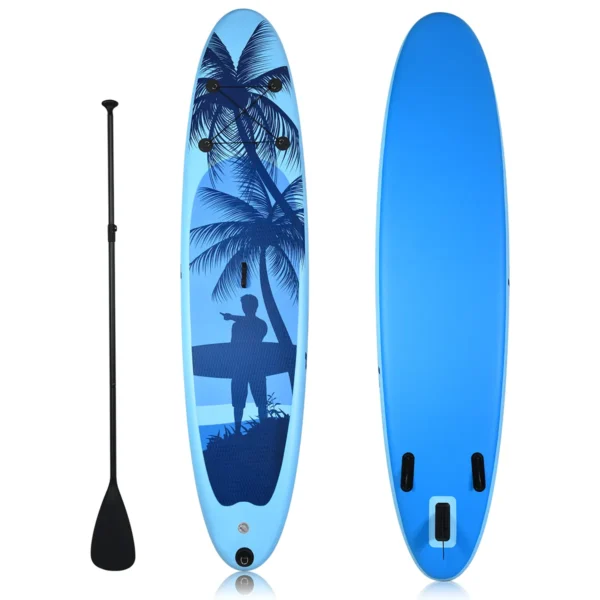 SUP Board Opblaasbaar Stand Up Board Paddle Board Blauw-L