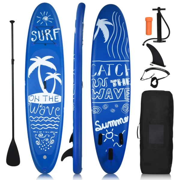 SUP Board Opblaasbaar Stand Up Board Paddle Board Navy-L