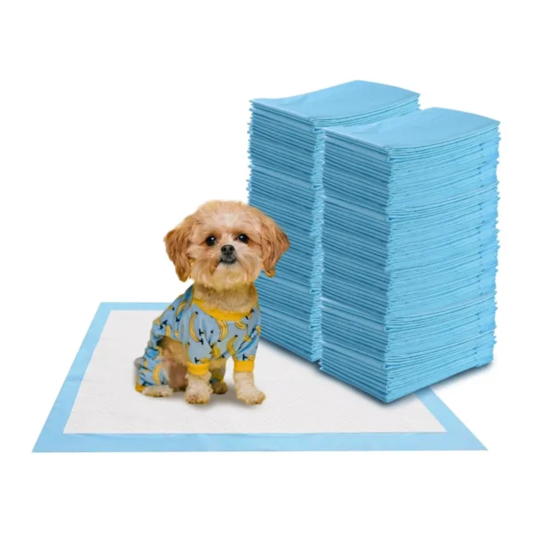 Trainingsmat Voor Honden Lekvrij 5-Laags Design Huisdier Plas Pad Wegwerppads PIPI-Pads (100 Stuks 60 X 60 Cm)