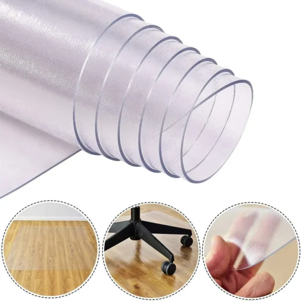 Vloerbeschermingsmat Vloerbescherming Bureaustoel Ondertapijt Beschermingsmat PVC 2 120 X 150 Cm