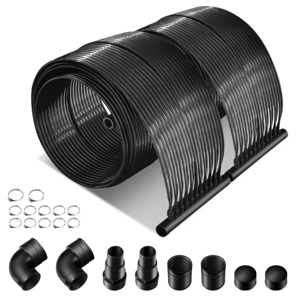 Zonnepaneel Zwembadverwarming 500 X 75 Cm Zonne-Verwarming Van UV-bestendige Kunststof Voor Zwembaden Tot 21,5L