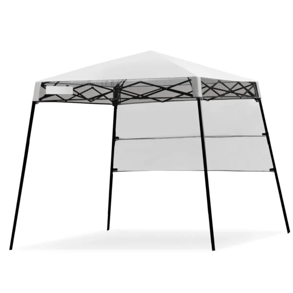 Gazebo Tuintent Met Zak Draagbare Feesttent 181x181x210cm Wit