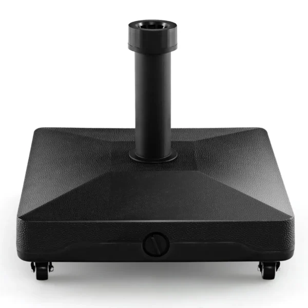 Parasolstandaard Met Wieltjes Parasolstandaard Te Vullen Met Water Of Zand Marktparaplustandaard Voor Parasolstangen Van 32/48 Mm